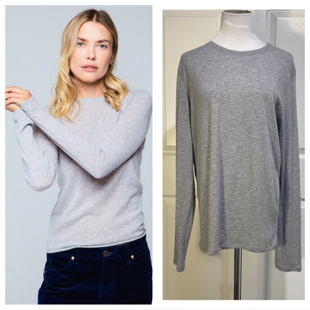 100% cashmere! Majestic Filatures crew neck